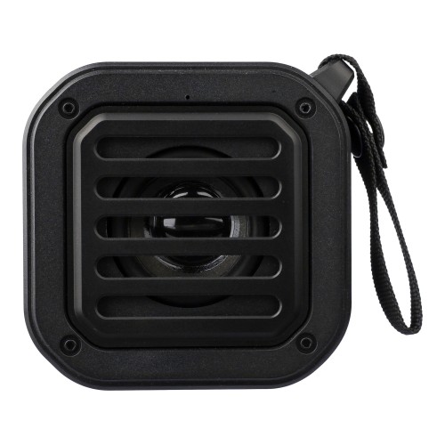 Recycled ABS outdoor speaker Lois, black