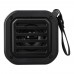 Recycled ABS outdoor speaker Lois, black