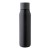 Doppelwandige Trinkflasche aus recyceltem Edelstahl (600 ml) Cassian, Schwarz