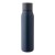 Doppelwandige Trinkflasche aus recyceltem Edelstahl (600 ml) Cassian, Blau