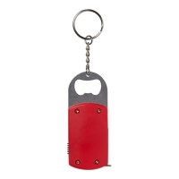 ABS sleutelhanger met flesopener Karen, rood