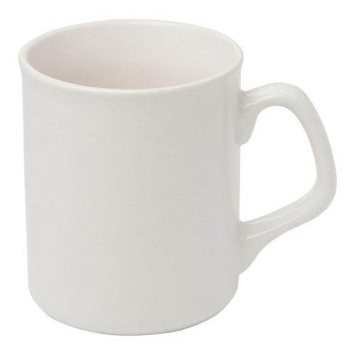 Porcelain mug Jamie, white