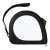 ABS tape measure Arianne, black