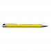 Aluminium ballpen Albacete, yellow