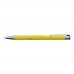 Aluminium ballpen Albacete, yellow
