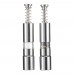 Stainless steel salt and pepper mill Annalena, silver