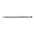 Aluminium ballpen Irina, silver