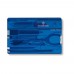 Nylon Victorinox Swisscard Classic multitool, blauw