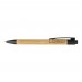 Bamboe balpen Lacey, groen