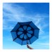 Polyester (210T) storm umbrella Debbie, black