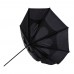 Polyester (210T) storm umbrella Debbie, black