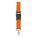Polyester (300D) keycord Bobbi, rood