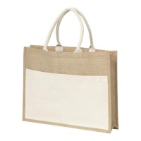 Juten tas Livvie, naturel