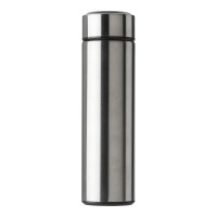 Roestvrijstalen thermosfles (450 ml) met LED Fatima, zilver