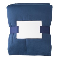 Polyester (190 gr/m²) blanket Margot, blue