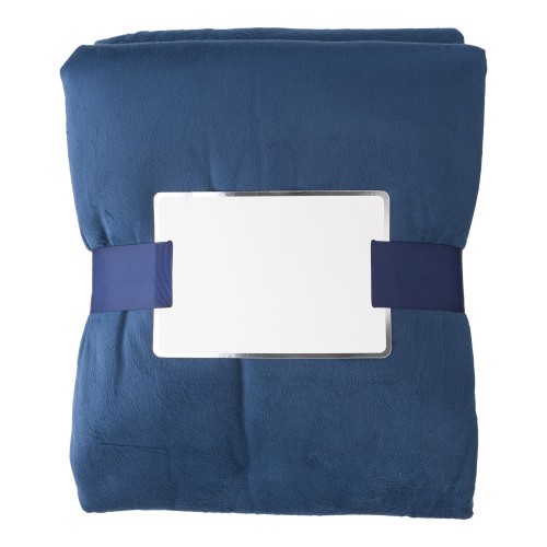 Polyester (190 gr/m²) blanket Margot, blue Polyester (190 gr/m²) blanket Margot, blue