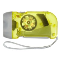ABS dynamo zaklamp Tristan, geel