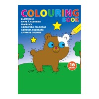 Kinder Malbuch aus Papier Constanze, custom/multicolor
