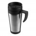 Stainless steel travel mug Dev, silver