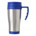 RVS thermosbeker Dev, blauw