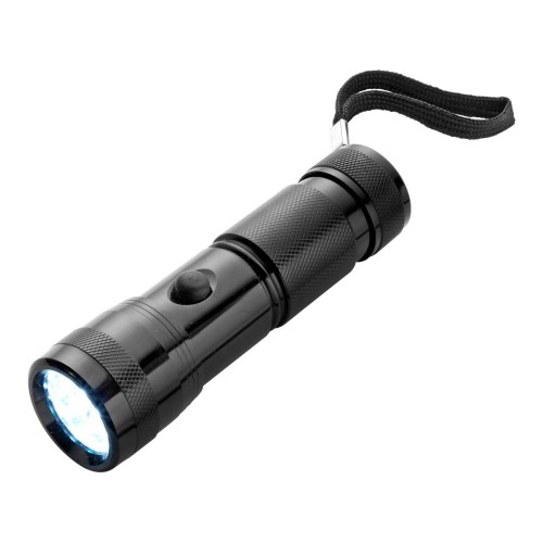 Aluminium torch Romeo, black