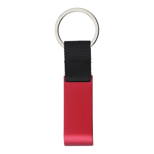 Metal key holder Lionel, red