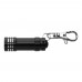 Aluminium 2-in-1 sleutelhanger Anna, zwart