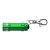 Aluminium 2-in-1 sleutelhanger Anna, lichtgroen
