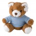 Plush teddy bear Alessandro, brown Plush teddy bear Alessandro, brown