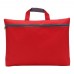 Polyester (600D) conference bag Elfrieda, red
