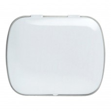 Tin case with mints Rocco, white