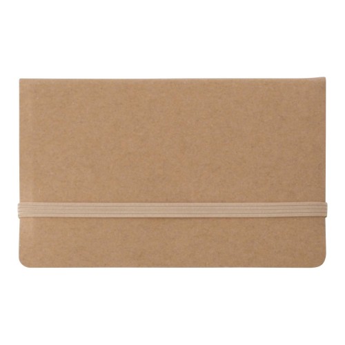 Cardboard sticky note set Bjorn, brown