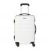Trolley with four spinner wheels. Serafina, white