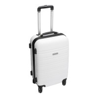 Trolley with four spinner wheels. Serafina, white