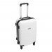 Trolley with four spinner wheels. Serafina, white