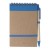 Cardboard notebook Emory, light blue
