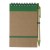 Cardboard notebook Emory, green