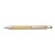 Bamboo and plastic ballpen Claire, lime