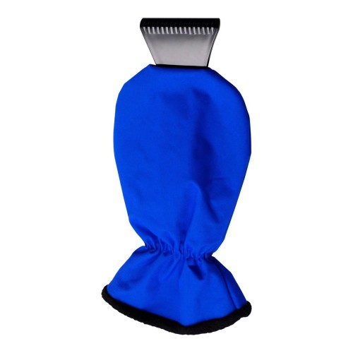 ABS ijskrabber met polyester want Ashton, kobaltblauw