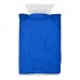 ABS ijskrabber met polyester want Doris, rood