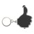 ABS 2-in-1 key holder Melvin, black