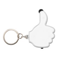 ABS 2-in-1 key holder Melvin, white