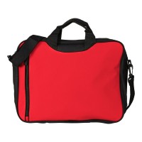 Polyester (600D) shoulder bag Nicola, red