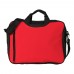 Polyester (600D) shoulder bag Nicola, red