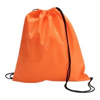Schuh-/Rucksack (Turnbeutel) aus Non-Woven Nico, Orange