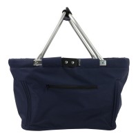 Polyester (600D) shopping bag Nadine, blue