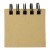 Cardboard memo folder Clemence, brown