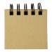 Cardboard memo folder Clemence, brown