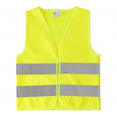 Polyester (75D) Kindersicherheitsjacke Clara, Gelb