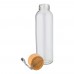 Glazen drinkfles (500 ml) Marc, bruin